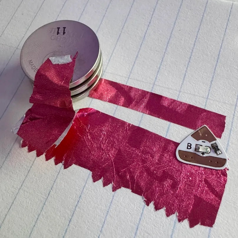 Same circuit with three batteries this time. For some reason it still doesn't work?