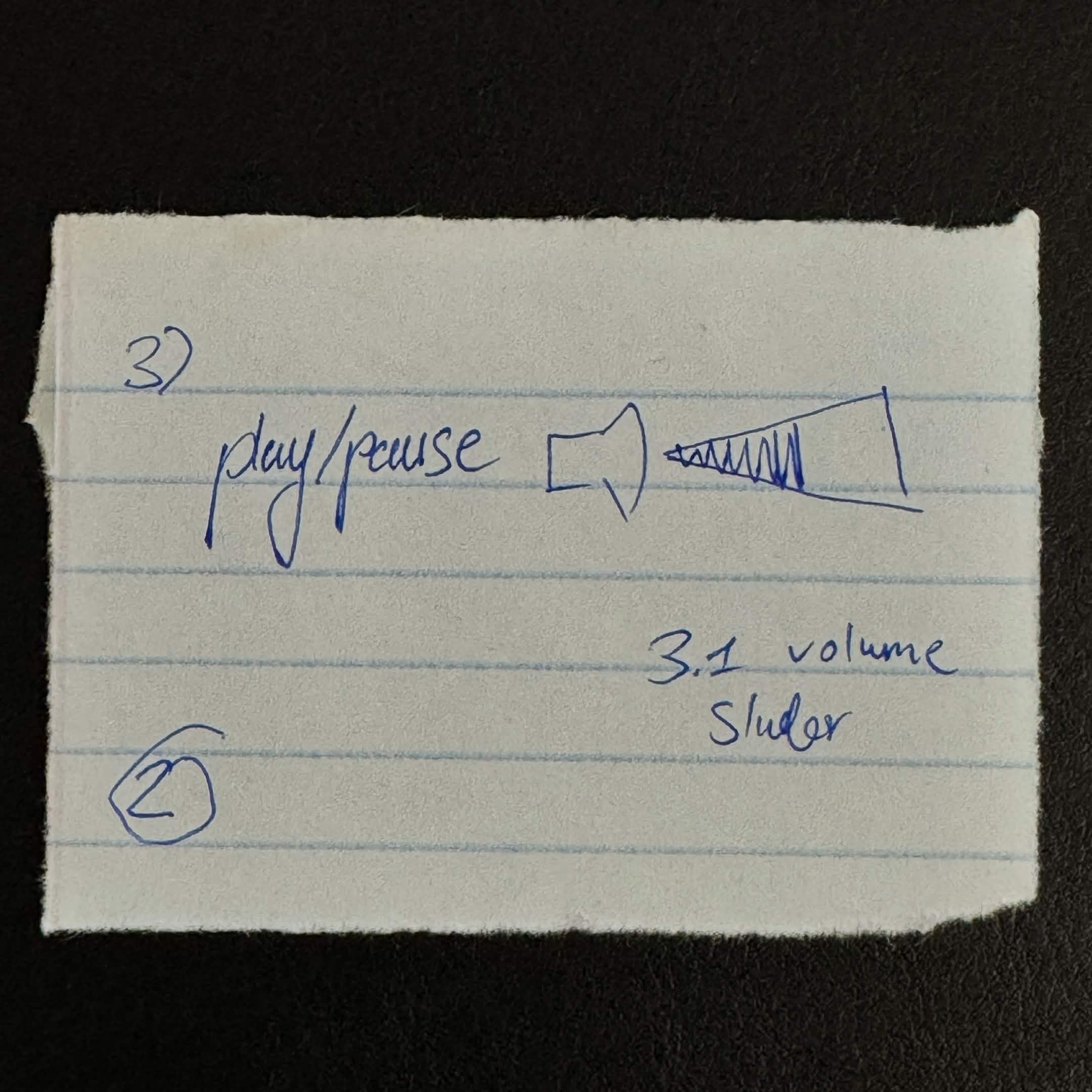 For my next idea, I wanted to adapt the isosceles triangle slider into something more normal. Inspired by a mixture of the old and current Apple volume indicators, this is what I came up with!