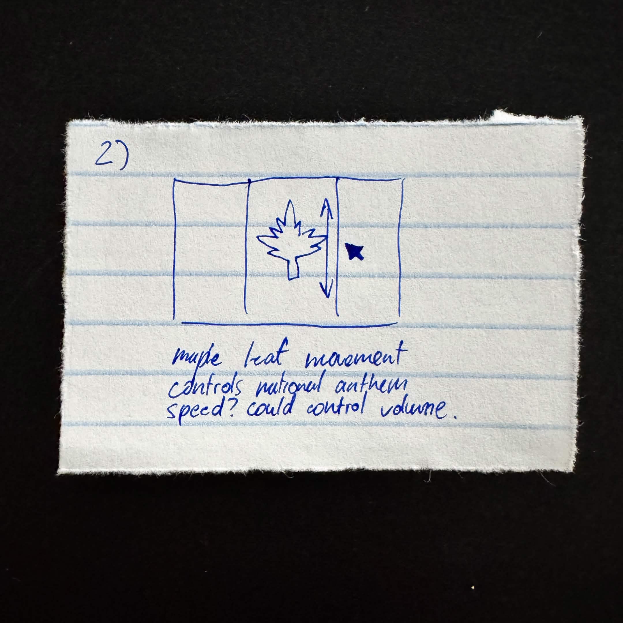 I didn't have time nor the patience to code this last design, but with the Olympics just recently passed, I had countries and anthems on my mind, so I was thinking that while viewers of the Olympics could check out how to pronounce athlete's names on the Olympics app, they could also explore national anthems at whatever pace they wanted to, since anthems are long, slow, and boring.