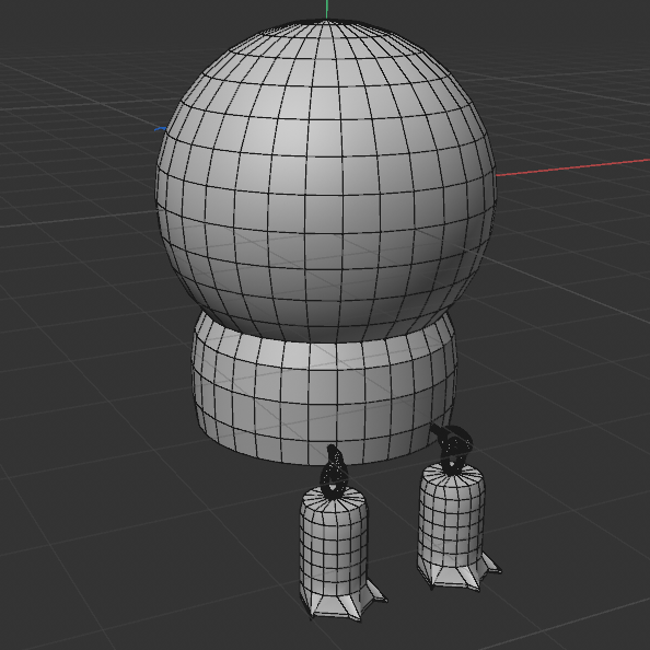 Process work of the snowglobe—I'm really proud of myself!