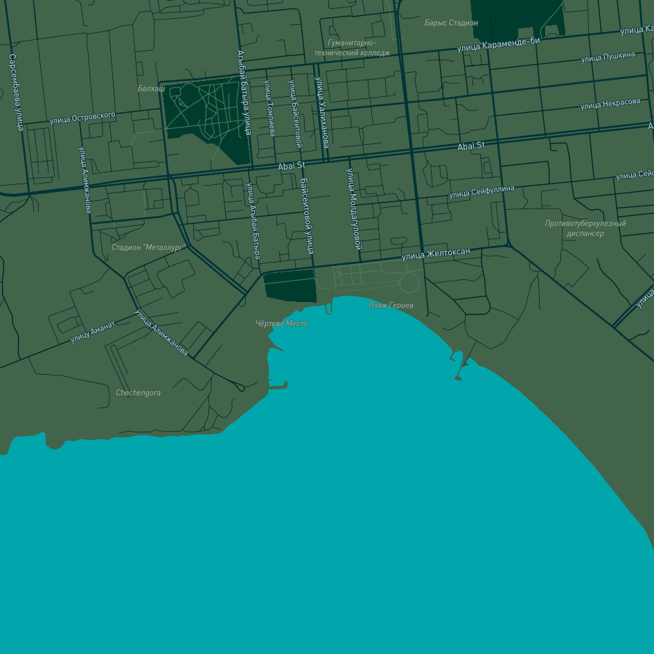 Double greens! I like it but it'd look better if the roads were lighter or a different color.