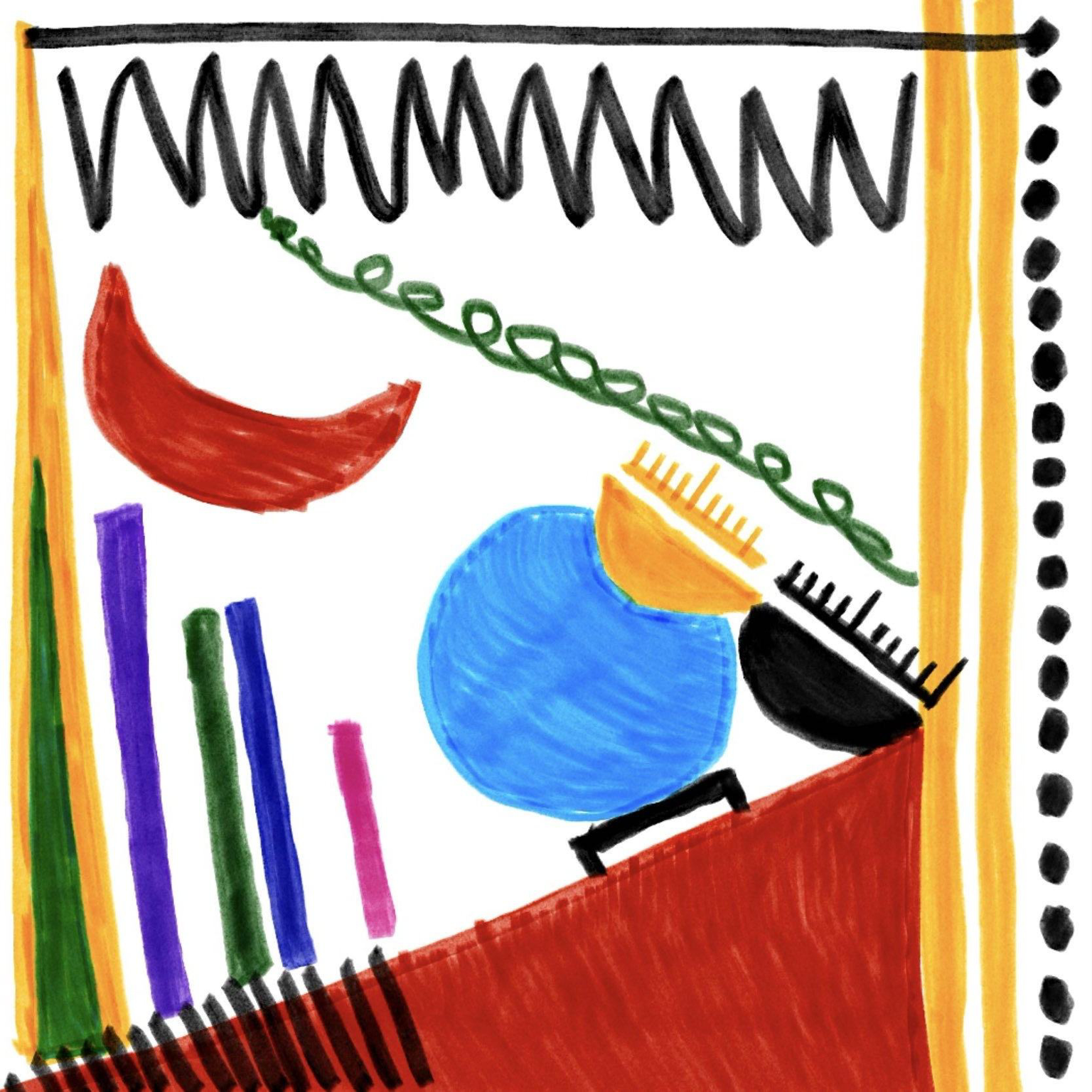 I decided to put the &ldquo;friends&rdquo; lines on the left side to fill the negative space and then work from there. I liked the diagonal movement going on so I tried to do a diagonal scribble. I wouldn't end up keeping this though. I also tried to see if I could experiment much with the &ldquo;save money&rdquo; dashes, but I didn't like how it looked at all. 